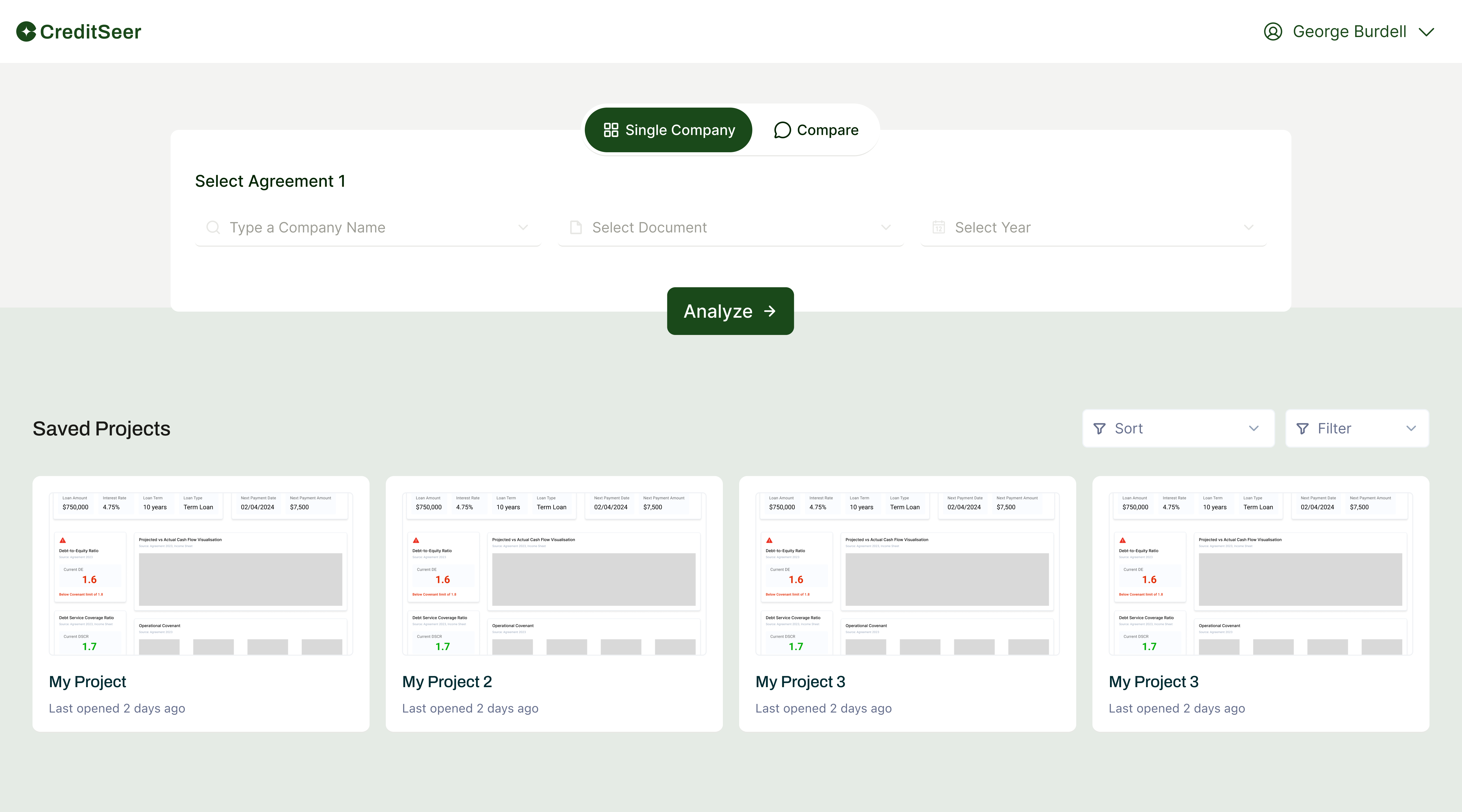 CreditSeer screenshot 1